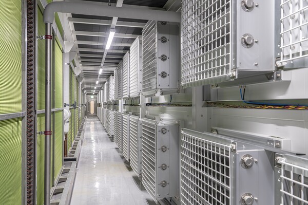 '각 세종' 나무 공조시스템 내부. [출처=네이버클라우드]