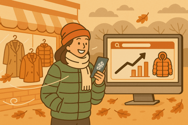 지난해 늦더위로 가을·겨울(FW) 시즌 실적 악화를 겪었던 국내 패션업계가 올해는 조기 한파에 힘입어 실적 회복 기대를 키우고 있다. [출처=오픈AI]