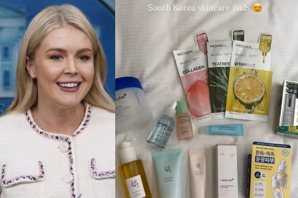 캐롤라인 레빗 백악관 대변인이 지난 29일 인스타그램 스토리에 올린 사진. [출처=연합 및 인스타그램]