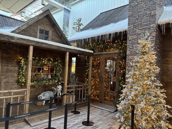 더현대 서울 5층 사운즈 포레스트 내부 공간. [출처=이재아 기자]