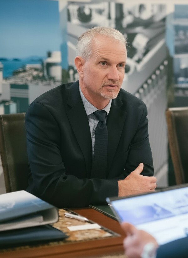 웨스팅하우스 출신 원전 전문가 마이클 쿤[출처= 현대건설]