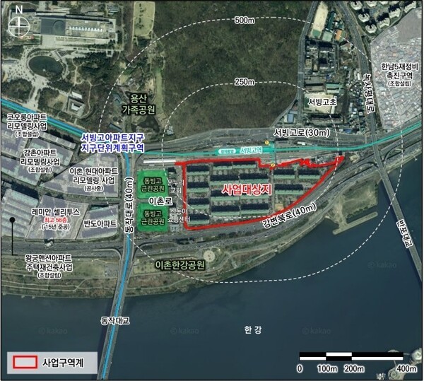 서빙고 신동아아파트 위치도.[출처=서울시]