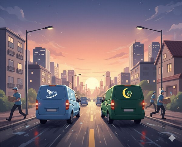 새벽배송은 전날밤에 온라인으로 주문한 상품을 다음날 새벽 일찍(보통 아침 7시 이전) 집 앞까지 배달해 주는 서비스를 말합니다. [출처= 구글 제미나이 오픈 AI]