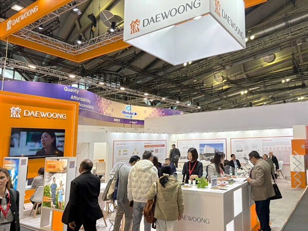 CPHI 2025, 대웅제약 부스 전경. [출처=대웅제약]