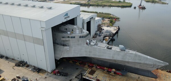 오스탈의 미국 앨라배마주 모빌 조선소 [출처=오스탈]