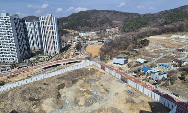 안성 당왕 지주택사업 부지.[출처=안성당왕지주택조합]