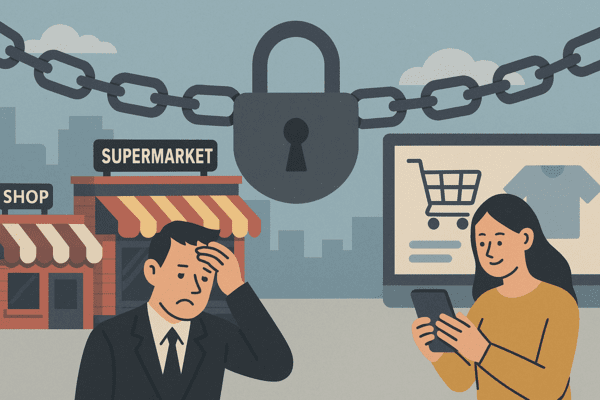 유통업계가 바라는 것은 규제 철폐가 아니라 현실을 반영한 ‘규제의 재설계’다. ‘보호’라는 이름으로 시작된 제도가 혁신의 발목을 잡고 있다면, 그 피해는 기업이 아니라 소비자에게 돌아갈 수 있다. [출처=오픈AI]