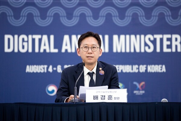 배경훈 과학기술정보통신부 장관 [출처= 과기정통부]