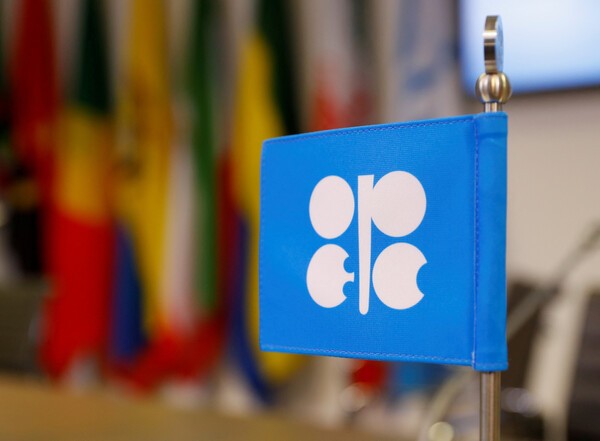 오스트리아 빈에 있는 석유수출국기구(OPEC) 본부에 걸려있는 OPEC 로고. [출처=연합뉴스]