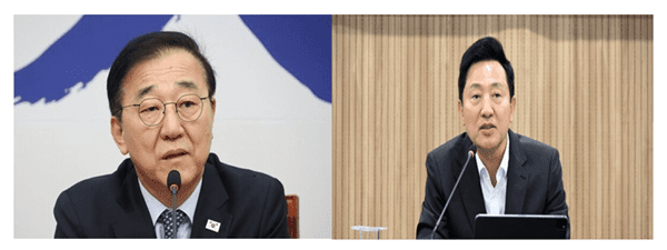 김윤덕 국토교통부 장관(왼쪽), 오세훈 서울시장 (오른쪽) [출처=연합뉴스]