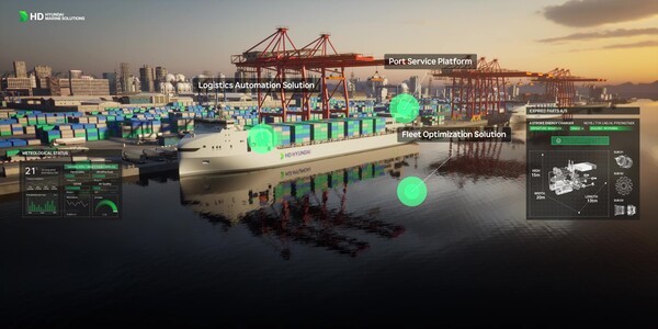 HD현대의 AI 기반 운항 솔루션 오션 와이즈 이미지 [출처=HD현대]