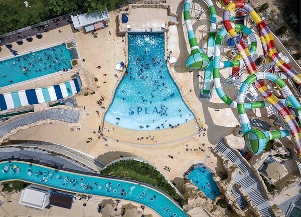 스플라스 워터파크 전경. [출처=호반호텔앤리조트]