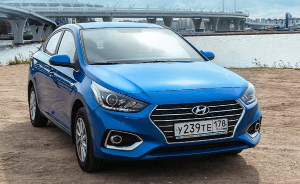 러시아 전략 모델 쏠라리스 [출처=현대자동차]