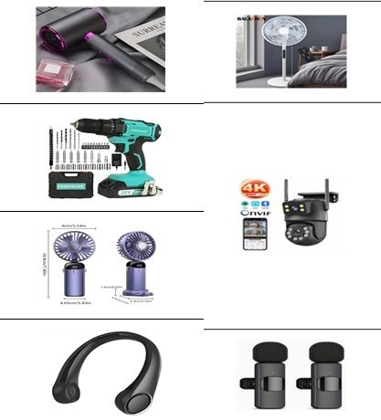 전파 안전 기준 부적합 판정을 받은 해외직구 제품들. [출처=과기정통부]