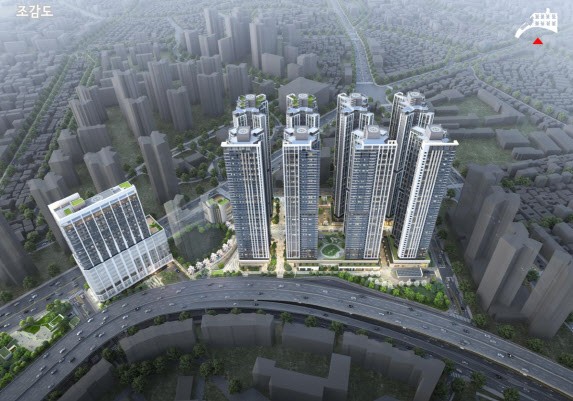 신월곡제1구역 재개발 사업 조감도.[출처=성북구]