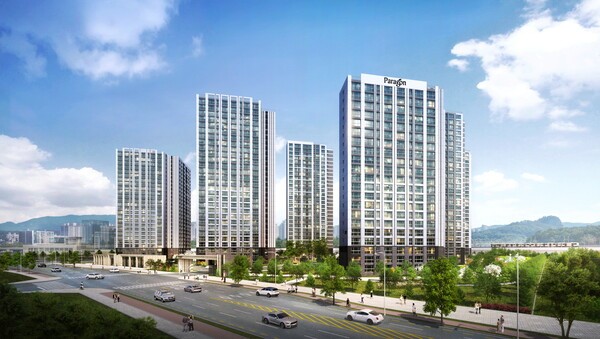 '회천중앙역 파라곤' 투시도.[출처=피알메이저]