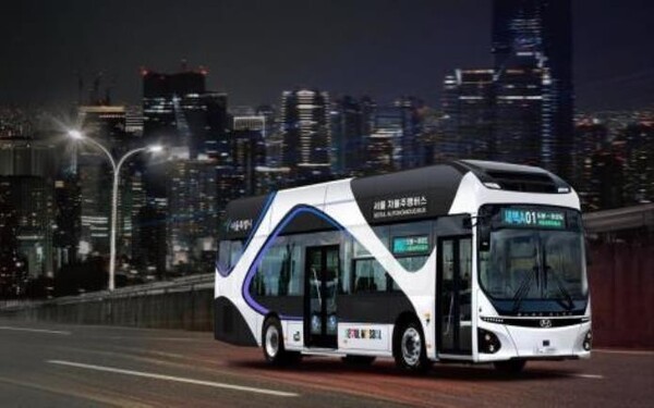 서울시 자율주행버스. [출처=연합]