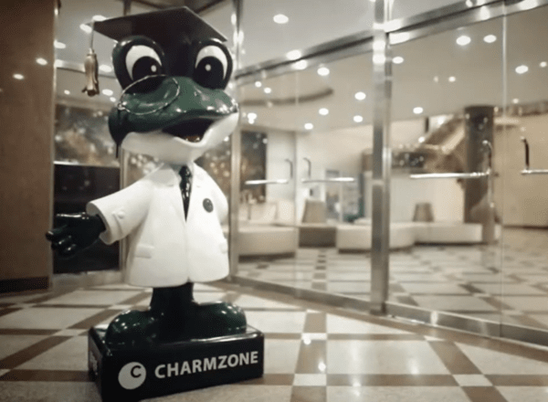 청개구리 마스코트로 유명한 기초화장품 전문 기업 참존이 경영난 끝에 법원에 기업회생 절차를 신청했다. [출처=참존 유튜브 캡쳐]