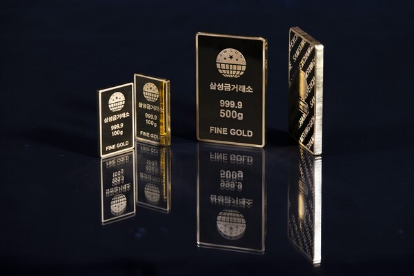 마진콜 충격에 국제 금값이 급락했다. [출처=삼성금거래소]