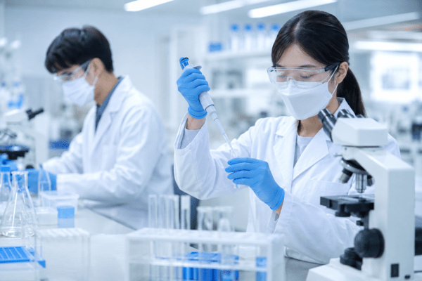 제약·바이오 연구개발 관련 이미지. [출처=오픈AI]