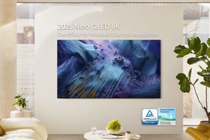 thumbnail - 삼성 네오 QLED 8K·네오 QLED, 5년 연속 '탄소저감' 인증