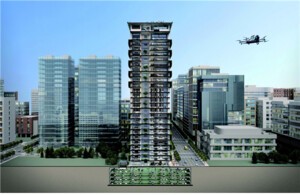 thumbnail - 현대엘리베이터, 도심형 수직 버티포트 ‘H-PORT’ 구축 속도…K-UAM 핵심 인프라