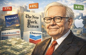 thumbnail - 버핏 은퇴 전 투자종목 대수술…아마존·애플 줄이고 NYT 담았다