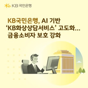 thumbnail - [은행 & Now] KB국민은행, AI 기반 화상상담 고도화 등