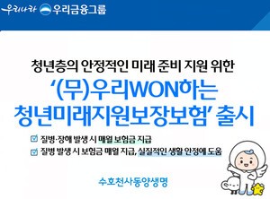 우리금융 청년패키지상품 '우리WON하는청년미래지원보장보험' - 뉴스 썸네일 이미지
