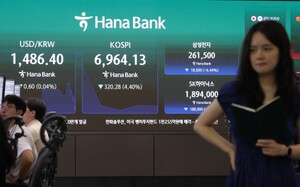 코스피 급락에 매도 사이드카 발동...반도체 대형주 급락 - 뉴스 썸네일 이미지