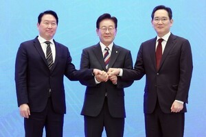 thumbnail - '미국판 깐부회동' 뜬다…이재용·최태원·정의선, 李 대통령 AI 외교 지원사격