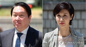 thumbnail - 최태원, 9440억원 재산분할금 '주식 지급' 제안…노소영 측 