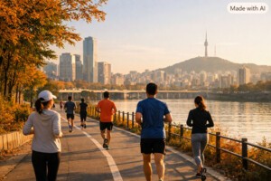 thumbnail - 가을 '러닝족' 잡아라…신발끈 바짝 조이는 스포츠 브랜드